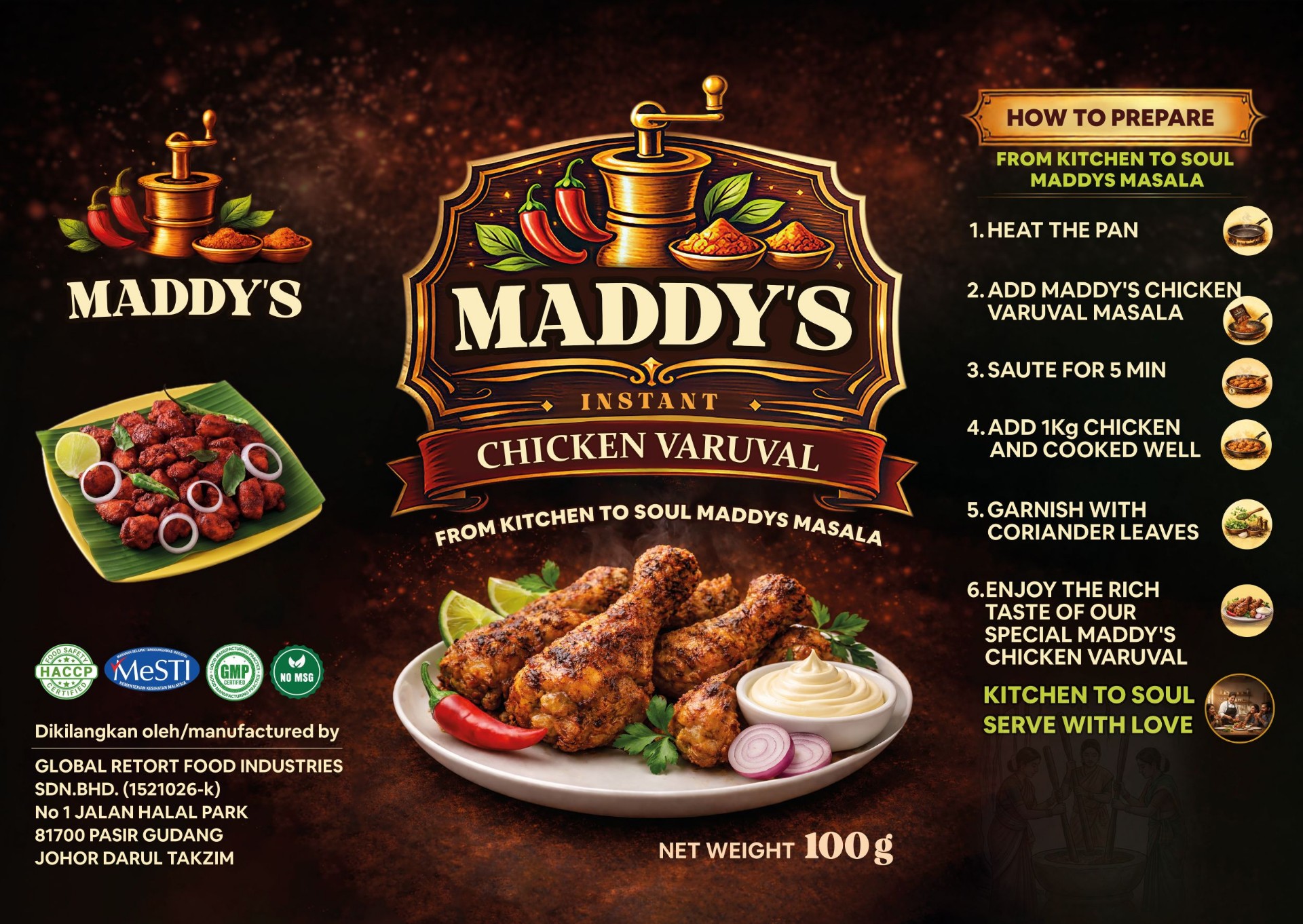 Chicken Varuval Masala